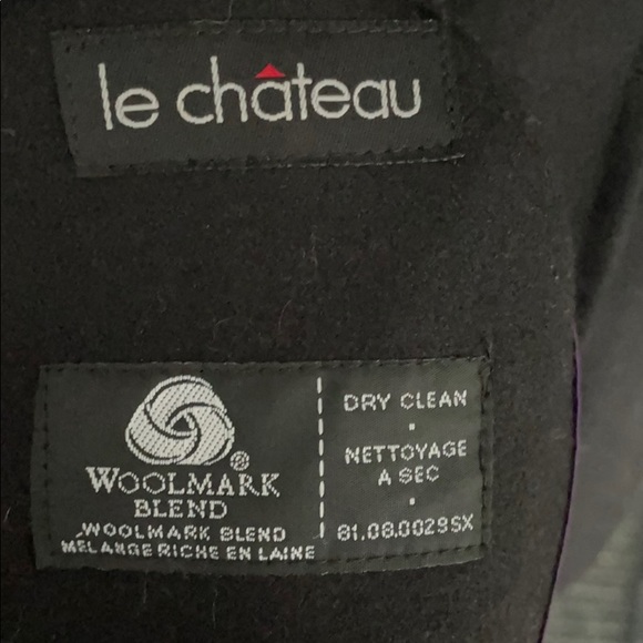 Black wool coat - Picture 4 of 4